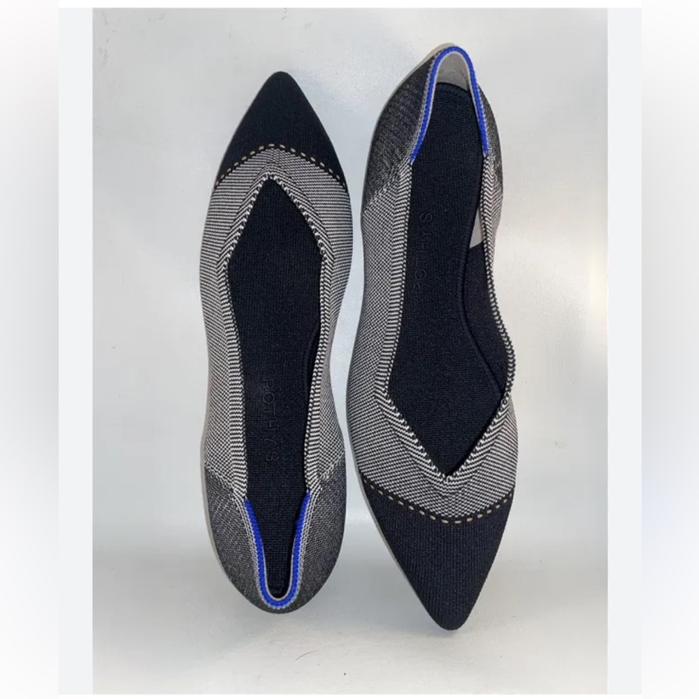 NWOT Rothy’s Women's Flats in Grey Mist pointy toe size 8 - Picture 6 of 12